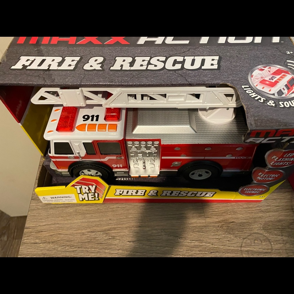 Childrens fire truck